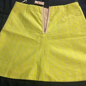 A mini fare skirt